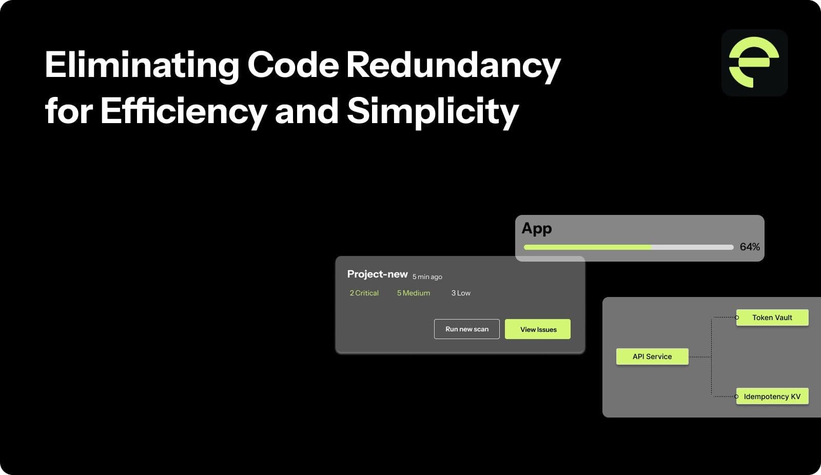 Eliminating Code Redundancy for Efficiency and Simplicity