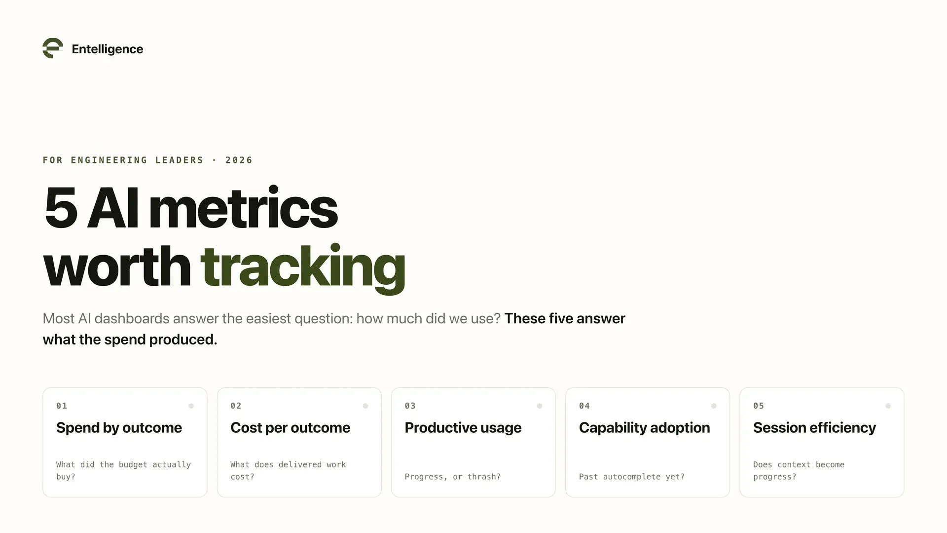 5 AI Metrics Every Engineering Leader Should Track