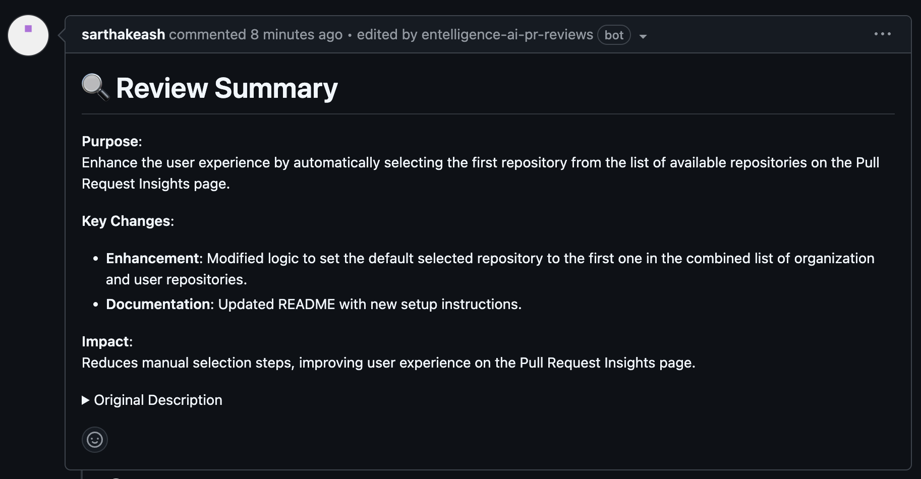 Line-by-line code review demonstration